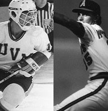 (Courtesy: UVM Ath. Comm./LA Angels of Anaheim-MLB)